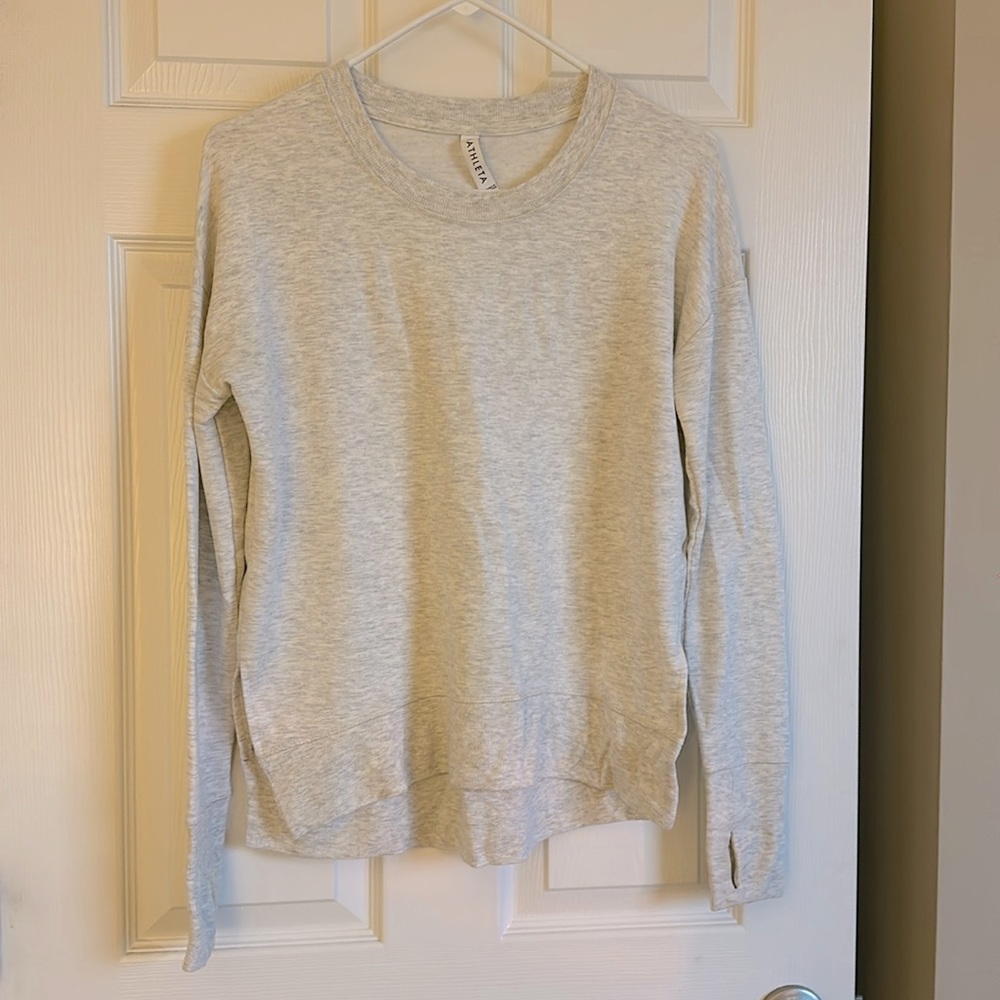 Athleta light weight sweatshirt